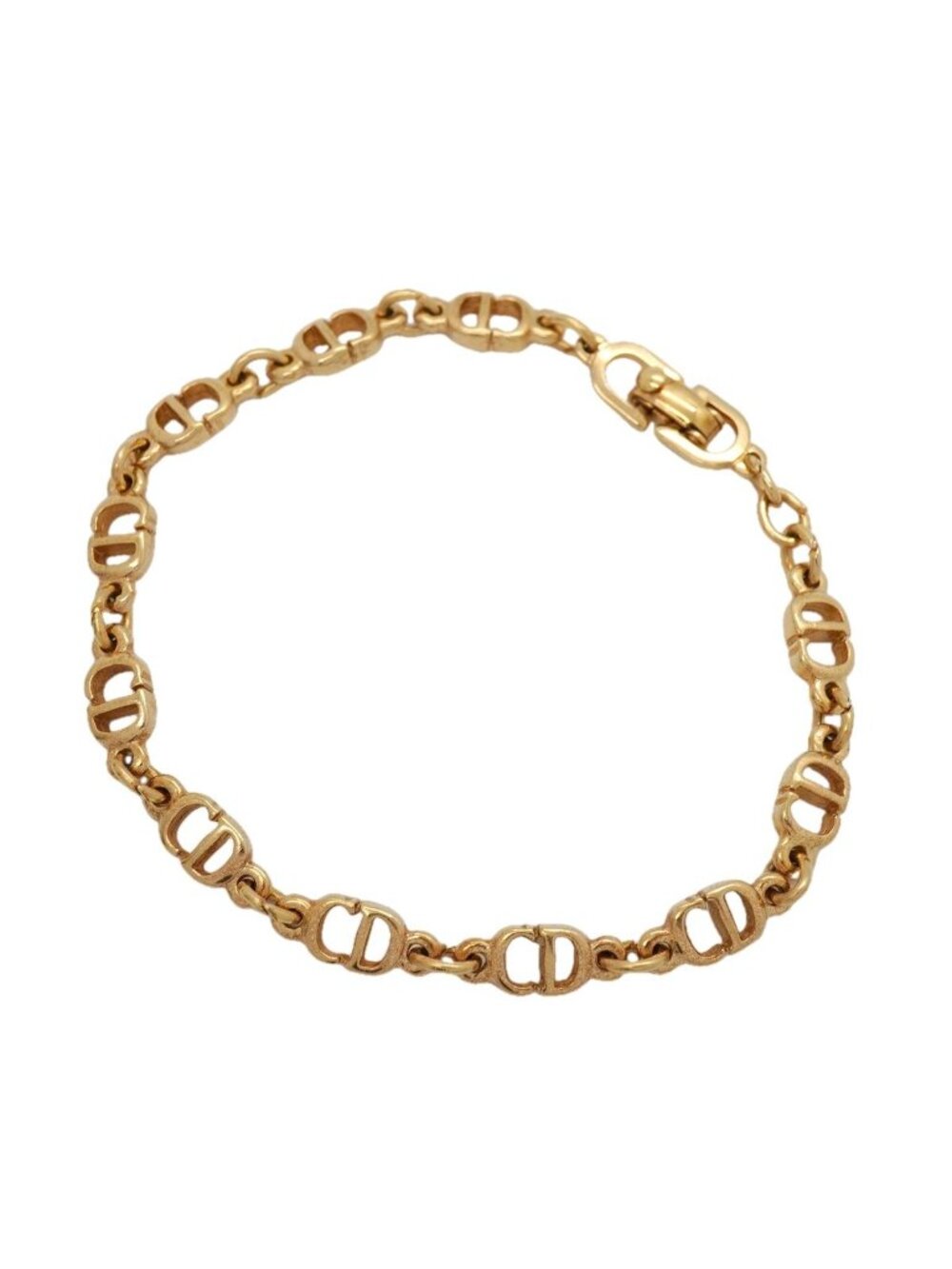 Dior Bracelet CD Logo Gold Plated